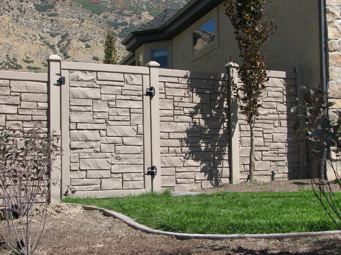 Stacked Stone Wall