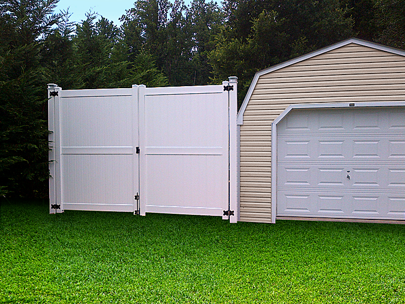 Automatic Driveway Gates Vinyl