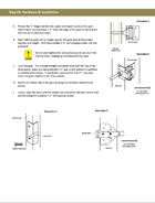 simulated stone ecostone privacy fence installation instructions