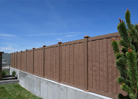 8' Tall Ashland Privacy Fence Red Cedar