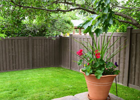 Walnut Brown Ashland privacy fences