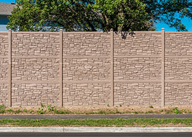 Auroa simulated stone fence IDOT