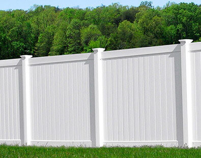 vinyl privacy fence