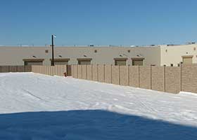 EcoStone fence