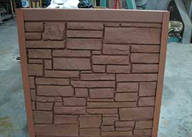 SimTek Ecostone fence panels