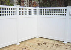 Heavy Duty Illinois Vinyl Fence