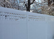 Heavy Duty Illinois Vinyl Fence