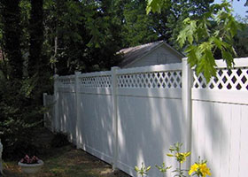 5' tall privacy fence