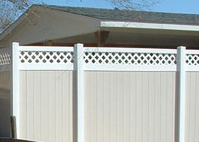 7 foot tall privacy fence