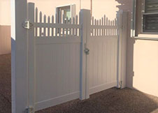 New York Privacy Fence Double Gate