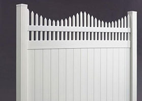 New York Vinyl Privacy Fence