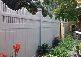 New York Vinyl Fence Panel