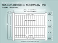 Clay Crossbuck Fence