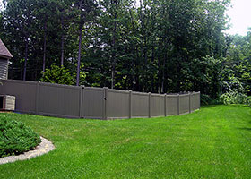 8' Tall privacy fence