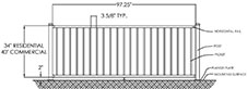 Wholesale Minnesota Aluminum Railing Factory Direct