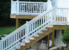 Sefton vinyl Railing wholesale