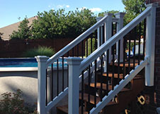 Commercial Grade Houston Vinyl Railing