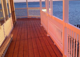 Boston PVC Railing and Vinyl Stair Rail