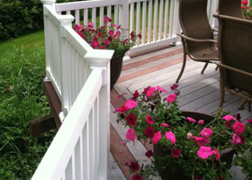 Cardinal Vinyl Railing and Stair Railing