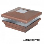 Neptune Copper Vinyl Fence Post Cap