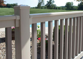 Winston Vinyl Railing and Vinyl Stair Railing