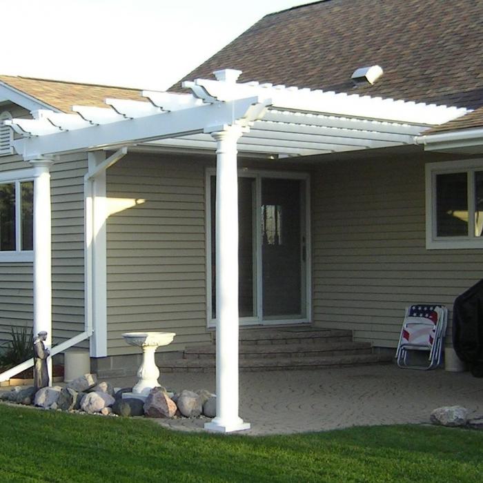  Vinyl  Pergolas  Vinyl  Garden Patio  Covers  from Vinyl  