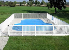 3' Tall Atlantis pool fence