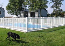 6' Tall Atlantis pool fencing