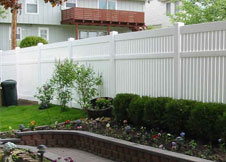 Bel Air Semi privacy fence