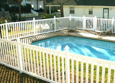 bel air 6' tall swimming pool fence