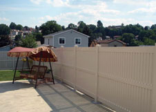 Bel Air Semi privacy fence