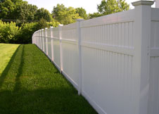 Bel Air Semi privacy fence panel