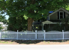 Olympia Arched Picket Fence