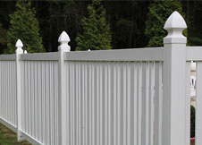 seneca vinyl pool fence 4' tall