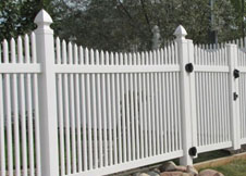 Sacramento picket fence