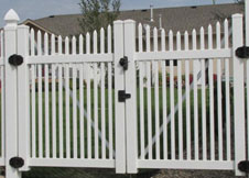 Sacramento white picket fence