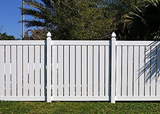 Florida semi privacy fence