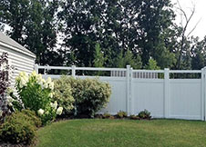 Clay Ohio Privacy fence panel