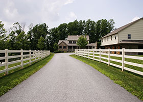 vinyl horse fencing