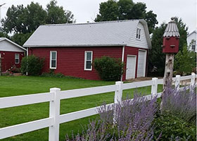 vinyl horse fence