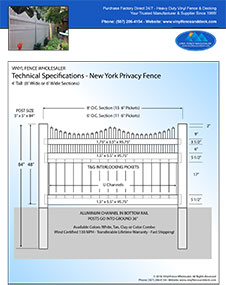 New York Privacy Fence