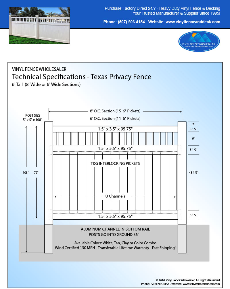 Texas Privacy Fence