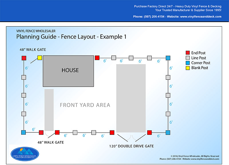 white privacy fence gate