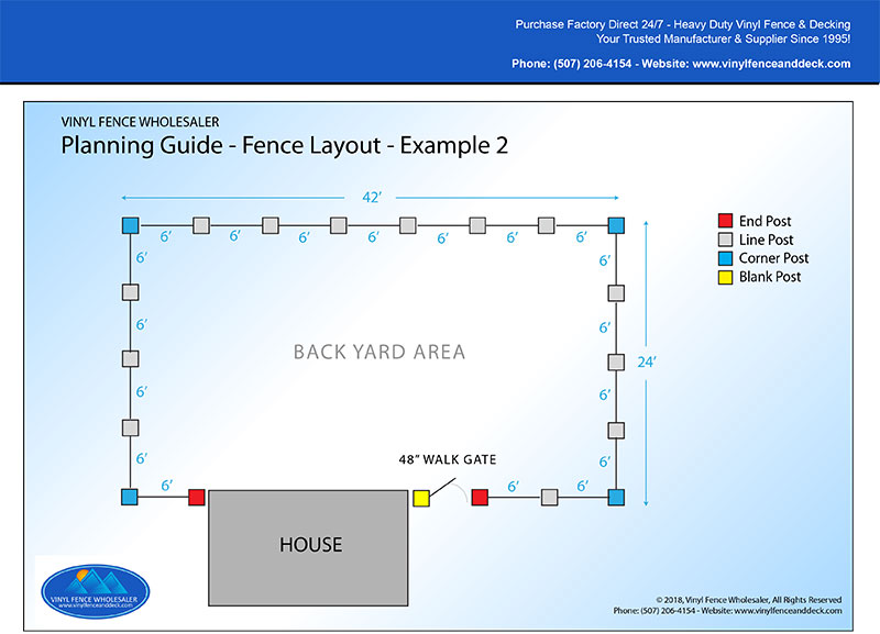 vinyl fence double gate