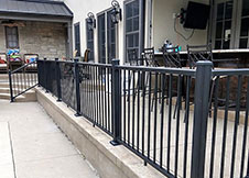 3' Tall Minnesota Aluminum Railing