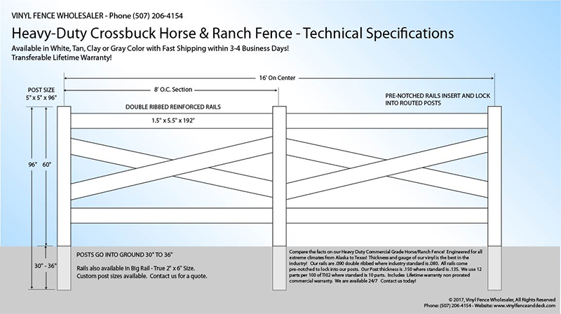 vinyl fence double gate