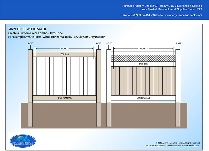 white privacy fence gate