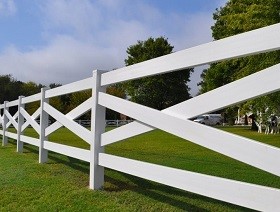 crossbuck equestrian fence