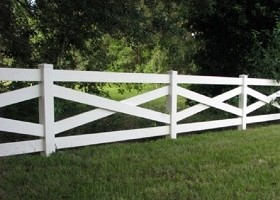 crossbuck livestock fence