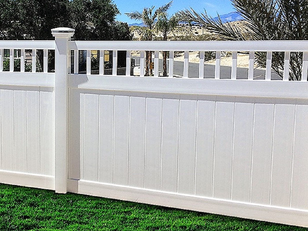 6' Tall Texas Privacy Fence plus Texas Vinyl Fencing